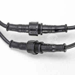 طقم تثبيت أسلاك السيارات المخصص SM2.5 2P / 3P الذكر / الإناث مع زر مصابيح المفتاح - Product Image 6