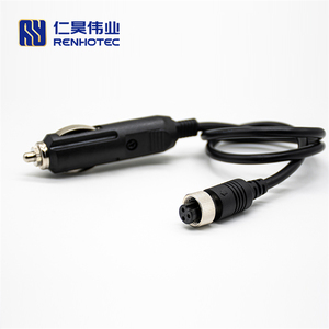 GX12航空6针直母插头圆形连接器电缆 - Product Image 6