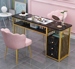 Hot Sale Black <b>Nail</b> <b>Table</b> Professional <b>Nail</b> Salon Furniture Beauty Manicure Desk - Product Image 6