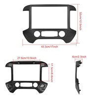 Autoradio 13.1 pouces pour Chevrolet Silverado Gmc Sierra 2K IPS écran Carplay Android Auto GPS Navigation Audio lecteur dvd de voiture