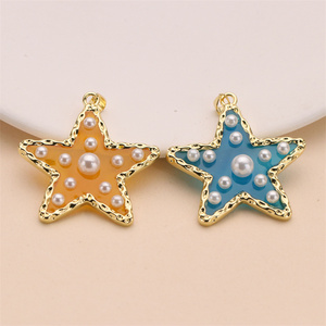 18K Gold Plated Star Charm Pendants Fashionable Brass <strong>Jewelry</strong> <strong>Supplies</strong> for Children Customizable Geometric Eagle Pattern <strong>Designs</strong> - Product Image 4
