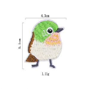 Iron on Exquisite Embroidered Bird Patch - Product Image 1