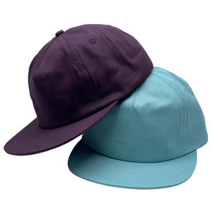 Amerikaanse Street-Style Niche Design Effen Vijf-Panel Platte Pet Dames Trendy Hiphop Skateboard Honkbalhoed Heren Pet - Product Image 3