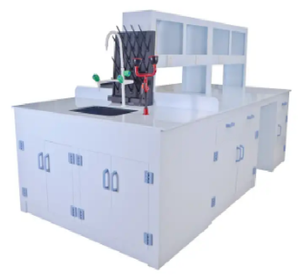 Mesa de Trabajo de Laboratorio LB-PP-02 de Alto Rendimiento, Recubierta con Polvo Anticorrosivo, para Laboratorio de Microbiología - Product Image 3