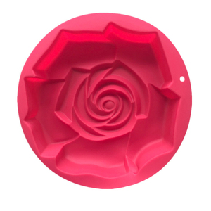 122 stock di fabbrica unico grande rosa forma della torta del silicone della muffa, della torta del silicone pan, di cottura della torta pan - Product Image 4