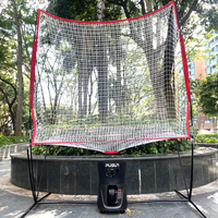 Ensemble d'entraînement de padel portable |   Machine à balles et filet de récupération de balles PT MINI PRO, un incontournable pour la pratique personnelle de padel