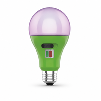 Ampoule LED de culture E26 E27 B22, lampe de croissance pour plantes 6W 9W 17.7W 30W, corps en aluminium et PC pour jardin intérieur, semis et floraison