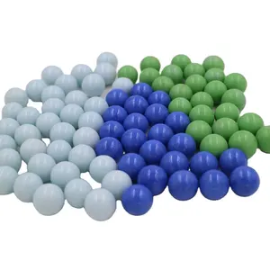 wholesale China 16mm Colored painted Glass Marbles for shooter game