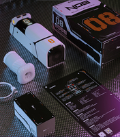 Einfach per Live-Telefon-App steuerbarer, interaktiver, teleskopischer und rotierender Masturbator für Männer mit 8 Frequenzen und 5 Vibrationsmodi – sicher