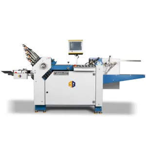 High Quality Instruction Automatic Air Feed Manual Large Paper Creasing Folding Machine