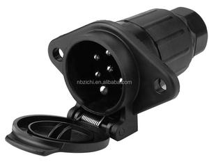 Cables OEM adaptadores de 7 vías remolque 24V 7 pines enchufe de remolque conector de remolque reemplazo para coche semirremolque camió<span class=keywords><strong>n</strong></span> caravana luces - Product Image 4