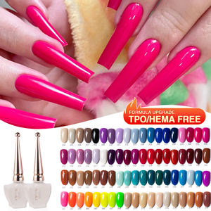 ZRKGEL Professional <strong>Nail</strong> <strong>Supplier</strong> Hema/Tpo Free 288+ Colors High Quality Gel <strong>Nail</strong> Polish Set Wholesale Custom Logo UV Gel Polish - Product Image 1