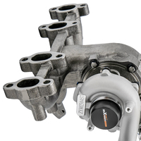 Turbocompresseur GT1749V pour Seat Leon VW Bora 1J2 2000- 2006 110Kw 1.9TDI ARL avec collecteur + joint