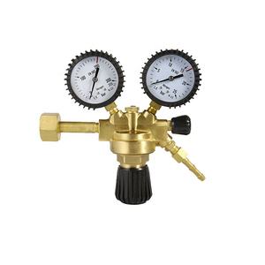 Europeu italiano nitrogênio soldagem/corte pressão regulador nitrogênio gás reduzindo válvula totalmente bronze com entrada CGA580 - Product Image 1