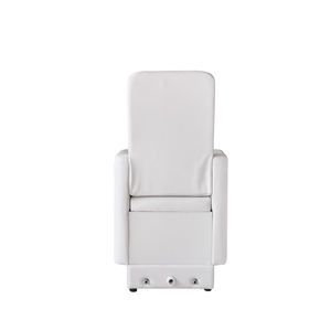 Chaise blanche moderne de manucure de spa pour les pieds en cuir de salon de beauté <span class=keywords><strong>fauteuil</strong></span> de pédicure de salon de spa pour les ongles au <span class=keywords><strong>design</strong></span> simple à vendre - Product Image 6