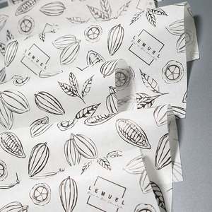 Papier d'emballage pour hamburger à emporter, résistant à la graisse, personnalisé, impression de logo à usage unique - Product Image 6