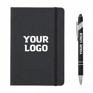 Wholesale Promo Gift Custom <b>A5</b> With Elastic Strap Journal Business Brand Logo <b>Notepad</b> Note Book Pu Leather Notebook - Product Image 1