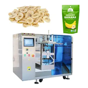 CE horizontal linear automatic packing machine for stand up pouch bag banana chips packaging machine