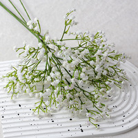 2025 étoiles décoration de mariage Ins vent main Bouquet réaliste artificiel bébé souffle fleur colle douce sensation Simulation fleurs