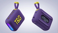 Haut-parleur portable d'extérieur avec subwoofer stéréo, en tissu, compatible radio FM et carte TF, mini haut-parleur sans fil