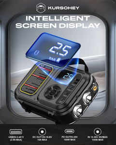 <span class=keywords><strong>12</strong></span> <span class=keywords><strong>24</strong></span> voltios 1000a 20000mAh Super condensador portátil resistente camión coche <span class=keywords><strong>arrancador</strong></span> <span class=keywords><strong>cargador</strong></span> de batería con compresor de aire - Product Image 4