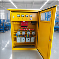 Caja de Distribución de Energía para Exteriores, Temporal, para Obras de Construcción, 63A, de Cobre y ABS, Resistente a la Intemperie, con Interruptor Principal