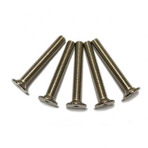 Tornillos de máquina de cabeza plana Allen con rosca hexagonal, cabeza avellanada, métricos y en pulgadas, de acero inoxidable, latón y niquelado. - Product Image 2