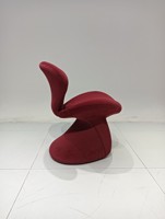 Fauteuil d'appoint créatif en velours, forme feuille de Ginkgo, style minimaliste, pour hôtel, salon, chambre, décoration artistique