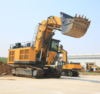 Excavatrice sur chenilles massive XE4000 de 384 tonnes pour le défrichement des couches de roche et l'extraction de minerai dans l'exploitation minière