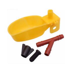 Bevitore automatico di plastica della tazza di quaglia della tazza dell'acqua del piccione per la gabbia - Product Image 1