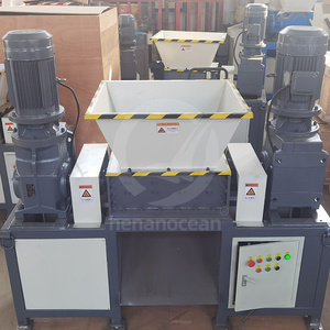 Đại Dương Mini Hộ Gia Đình Chất Thải Nhôm Có Thể Shredder Máy Tính Di Động Ổ Đĩa Cứng Đôi Trục Shredder Cho Nhựa Phế Liệu - Product Image 2