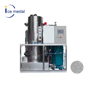 ICEMEDAL 5 Ton Tube Ice Machine Ice Factory Latest Design 304 Stainless Steel Transparent Tube Ice Making
