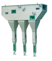 Aspirateur motorisé haute précision pour balles de riz, capacité 1200 kg/h, sépare les grains entiers et les bris de grains, machines de nettoyage et de calibrage
