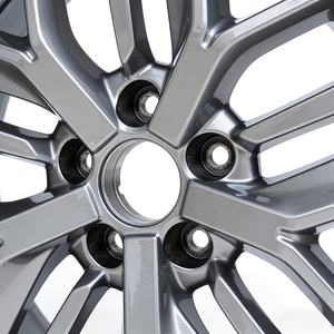 Jantes en alliage d'aluminium XL 5 trous 17 pouces Revêtement gris Roues de voiture de tourisme pour <span class=keywords><strong>Nissan</strong></span> <span class=keywords><strong>Qashqai</strong></span> - Product Image 2