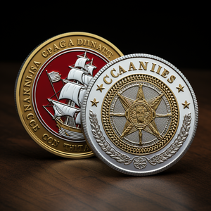 Moeda Desafio Personalizada em Metal de 30mm/40mm/50mm, Estampada em Liga de Zinco 3D - Product Image 4