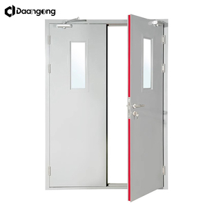ประตูเหล็กกันไฟ FD120 พร้อมซีลกันไฟแบบพองตัว สำหรับอาคารอพาร์ตเมนต์ - Product Image 1
