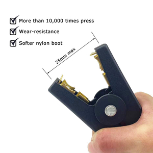 <span class=keywords><strong>Pince</strong></span> crocodile électrique 80A <span class=keywords><strong>pince</strong></span> isolée à <span class=keywords><strong>batterie</strong></span> crocodile <span class=keywords><strong>pince</strong></span> crocodile de test de poignée en plastique <span class=keywords><strong>pour</strong></span> voiture rechargeable-rouge et noir - Product Image 6