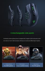 Ratón Inalámbrico para Juegos Razer <span class=keywords><strong>Naga</strong></span> <span class=keywords><strong>Pro</strong></span> Original, Ratón Inalámbrico para Juegos de Alta Precisión - Product Image 5