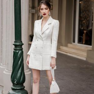 <span class=keywords><strong>Abiti</strong></span> Casual formale da donna <span class=keywords><strong>abiti</strong></span> <span class=keywords><strong>eleganti</strong></span> da donna alla moda bianchi da donna - Product Image 1