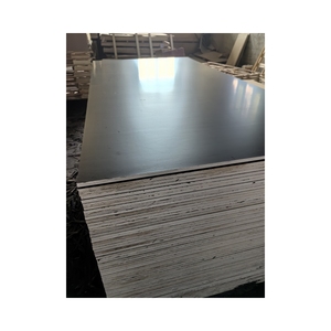 Contreplaqué filmé noir 18 mm 12 mm, contreplaqué marin, panneau de coffrage pour la construction, <span class=keywords><strong>bois</strong></span> de construction, contreplaqué filmé haute résistance - Product Image 1