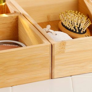Caja de bambú natural hecha a mano para decoraciones de baño 2025 cesta hecha a mano - Product Image 2