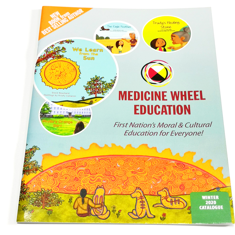 Medicine Wheel Education Catalogue Customization Flyer Catalog Booklet Brochure Printing