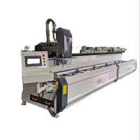 Machine de fraisage et de perçage CNC de 6000 mm pour la fabrication de fenêtres et de portes en profilés aluminium et PVC