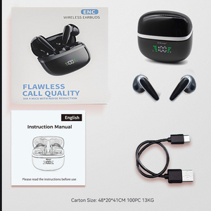 เอียร์บัด Tws ไร้สายรุ่น <span class=keywords><strong>Air</strong></span> Pro,ชุดหูฟังอิเล็ก<span class=keywords><strong>ท</strong></span>รอนิกส์สำหรับผู้บริโภคอุปกรณ์เสริมเอียร์บัดแบตเตอรี่ Led - Product Image 6