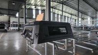 Capot de camionnette en aluminium surélevé pour camping en tout-terrain et utilisation quotidienne de transport de marchandises