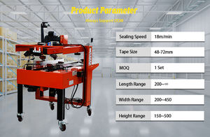 Machine de scellage de carton de boîte de papier semi-automatique de couverture de pli de rabats - Product Image 6