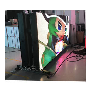 Cartellone <span class=keywords><strong>LED</strong></span> AOWE P6 P8 P10 con Accesso Frontale, 4x8 Piedi, 4x6 Piedi, 3x6 Piedi, Insegna Programmabile a Doppia Faccia - Product Image 3