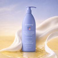 Bouteille de shampoing de luxe en PE de 1000 ml, étiquette en feuille d'or, impression de logo personnalisé, vente en gros, usine, qualité supérieure, best-seller