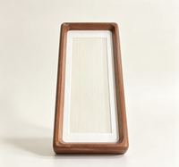 Marco de Fotos de Madera Sólida de Alta Calidad con Estructura de Encaje y Espiga, Decoración Personalizada para el Hogar, Decoración con Fotos