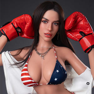 Heetverkopende lichtgewicht seksspeeldol van tarwehalm met realistische aanraking, siliconen lichaam, makkelijk te dragen en op te bergen, staand op één voet. - Product Image 5